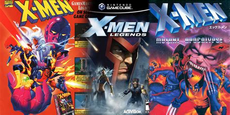 x men games|List of video games featuring the X.